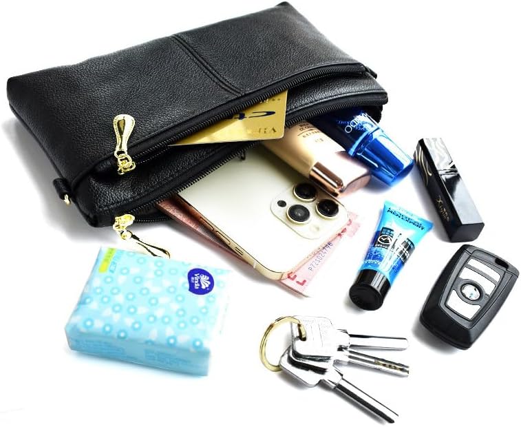 Wallet Clutch Purse for Women (Midnight Black) -  BigGreenBear.com HANDBAGS 11.23 USD Big Green Bear