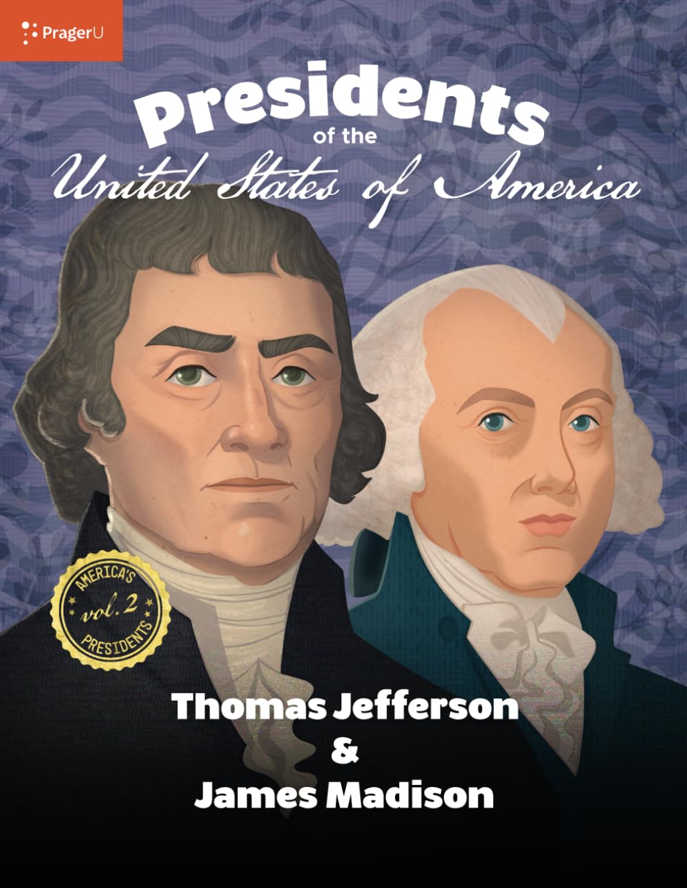 U.S. Presidents Volume 2: Thomas Jefferson & James Madison Paperback -  BigGreenBear.com Book 9.99 USD Big Green Bear