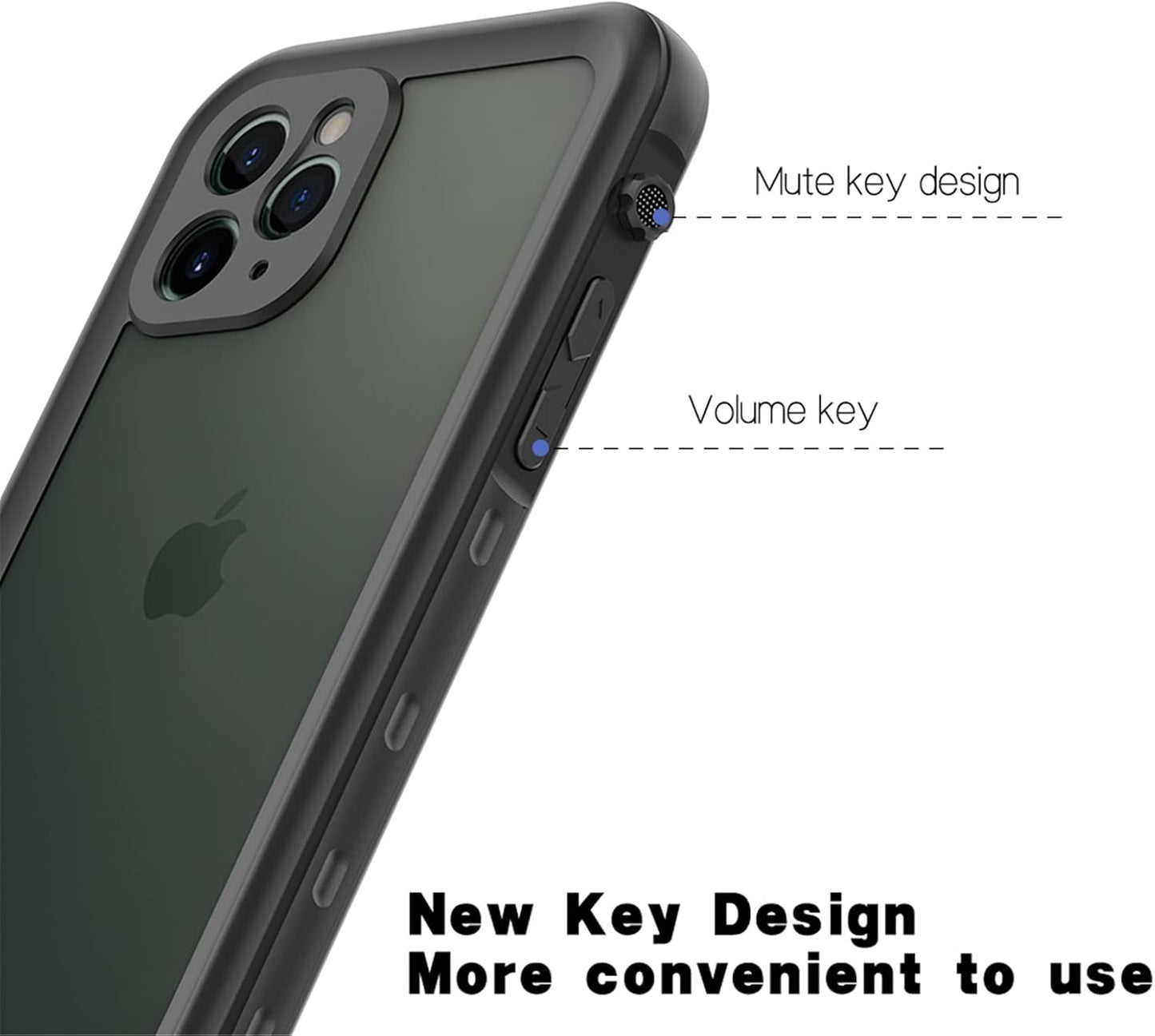 Waterproof Case for iPhone 11/11 Pro/11 Pro Max, 360 Degree Full Sealed Underwater -  BigGreenBear.com cell phone 24.95 USD Big Green Bear