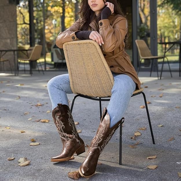 Cowboy Boots for Women, Cowgirl Boots, Comfortable Western Boots -  BigGreenBear.com boots 89.99 USD Big Green Bear