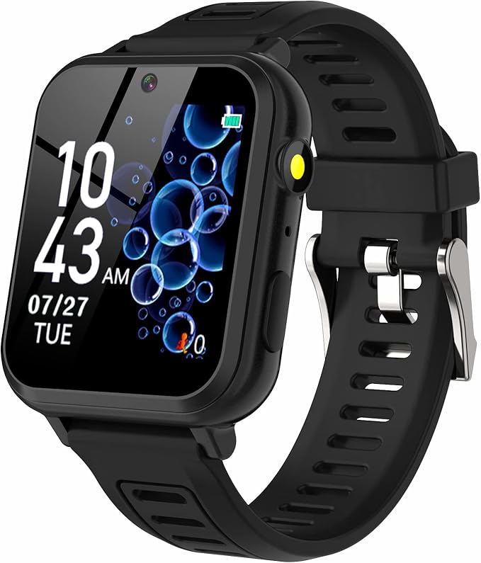 Kids Smart Watches Girls with 24 Games Camera Video Recorder Music Player Alarm Calculator Stopwatch Flashlight Pedometer