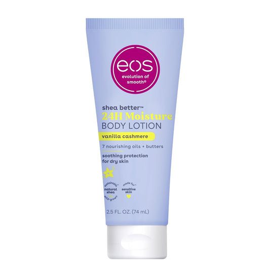 eos 24H Moisture Travel Body Lotion- Vanilla Cashmere, Travel Size 2.5 fl oz -  BigGreenBear.com Beauty Products 1.99 USD Big Green Bear