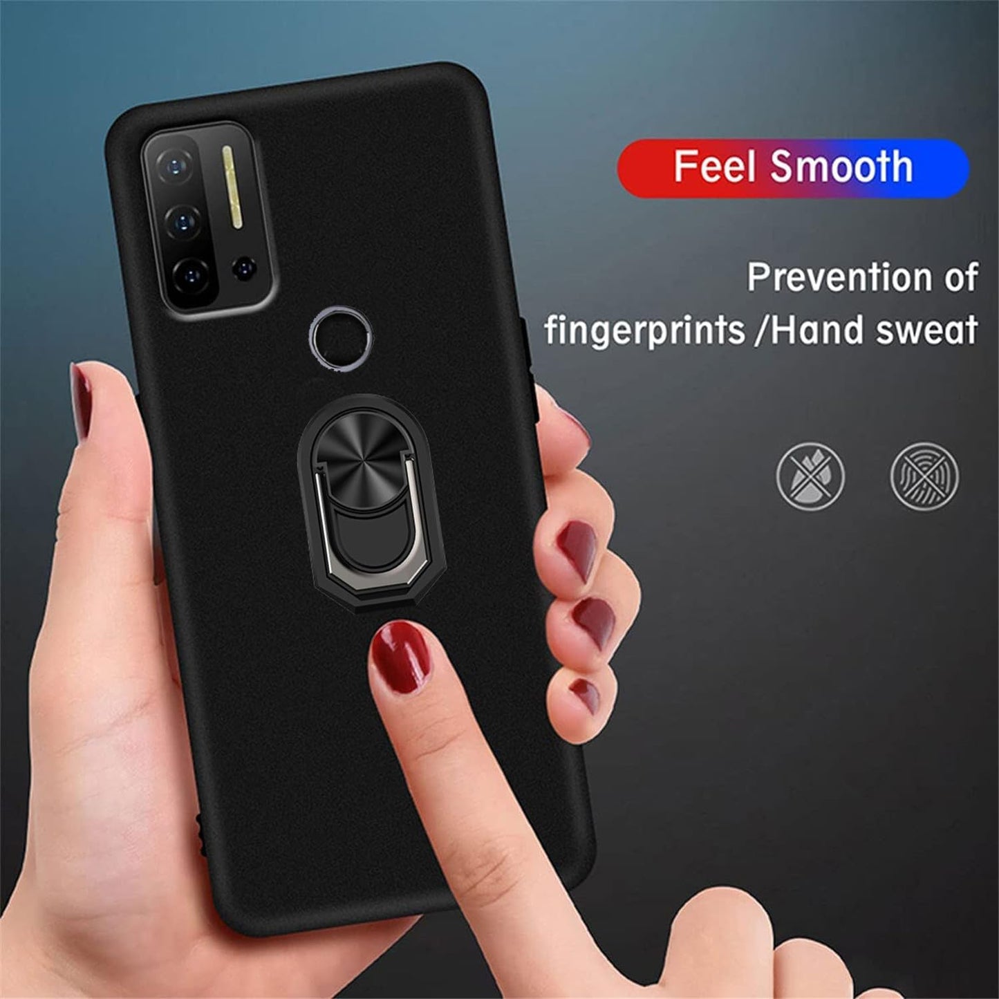 Compatible for UNNECTO Bolt 10 Phone Case,360 Ring Shockproof Cover -  BigGreenBear.com cell phone 8.99 USD Big Green Bear