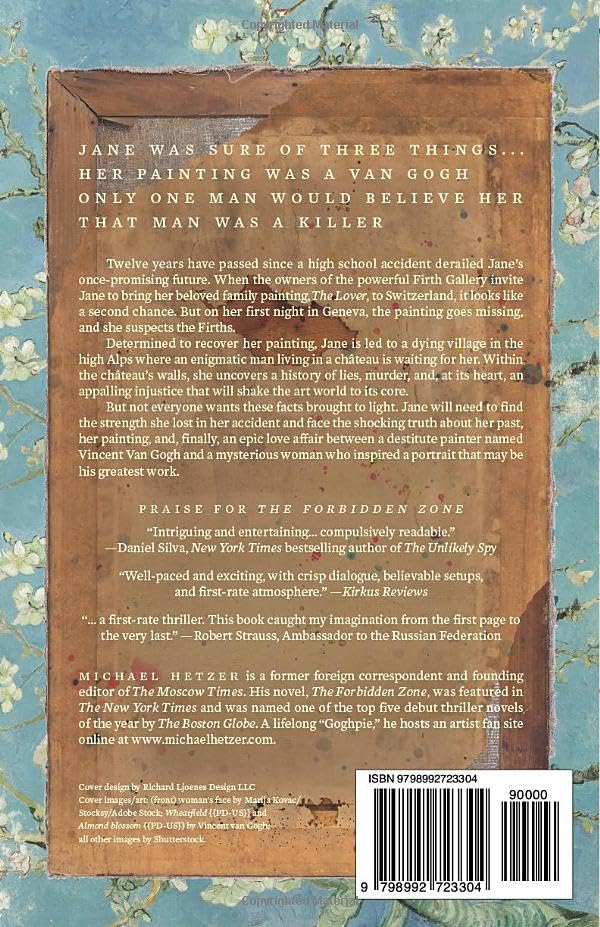 Van Gogh's Lover: A Historical Mystery of Two Women Divided by Centuries but United by a Mysterious Painting -  BigGreenBear.com Book 19.99 USD Big Green Bear