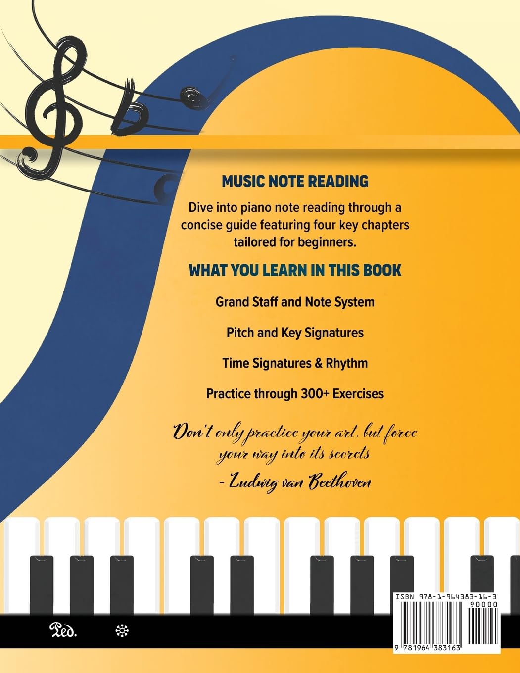 Piano Note Reading Workbook: Draw and Practice with 300+ Exercises -  BigGreenBear.com Book 15.99 USD Big Green Bear