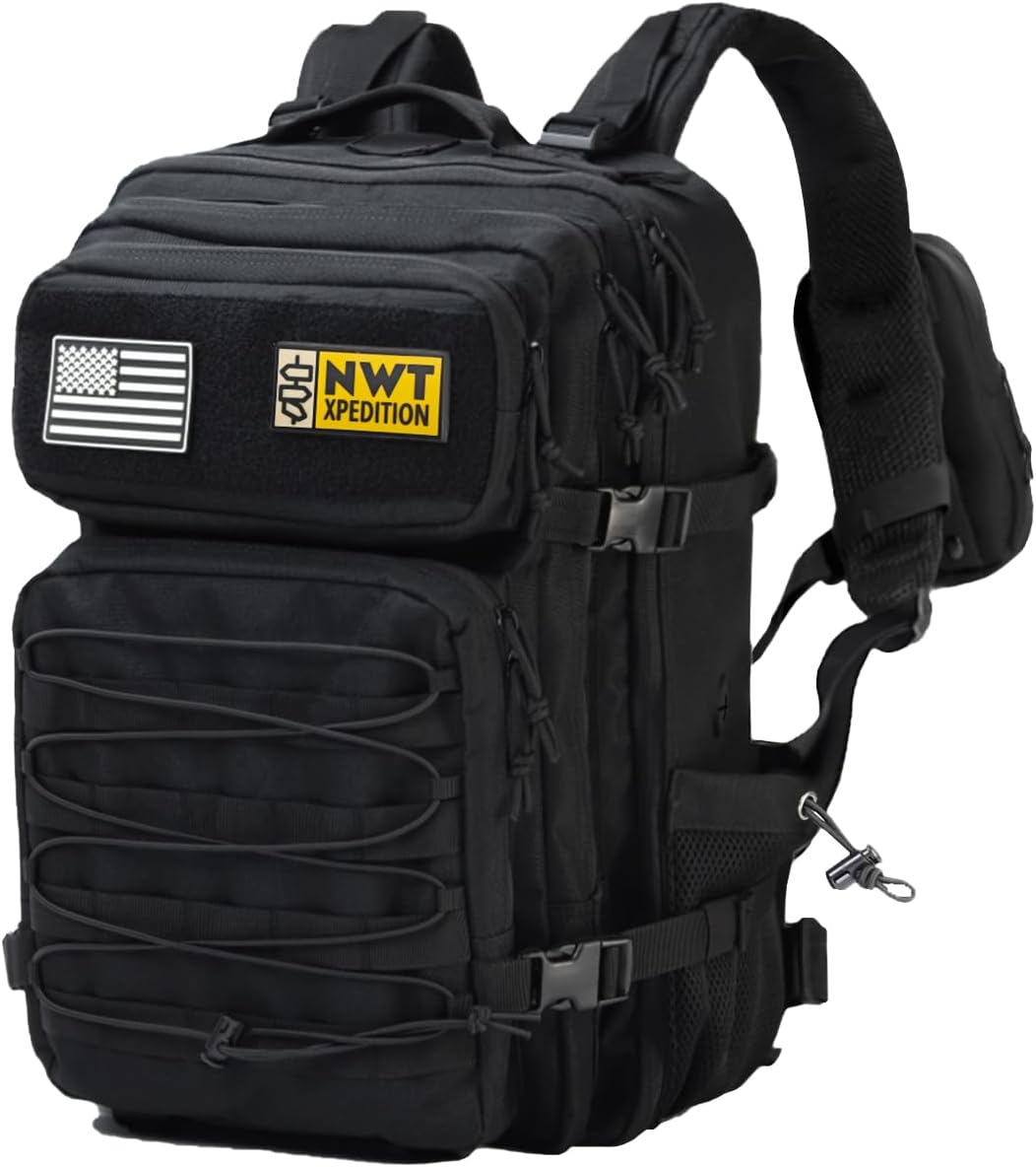 Military Tactical Backpack: Sturdy Molle Work Rucksack