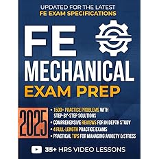 2025 FE Mechanical Exam Prep: The All-In-One Study Guide