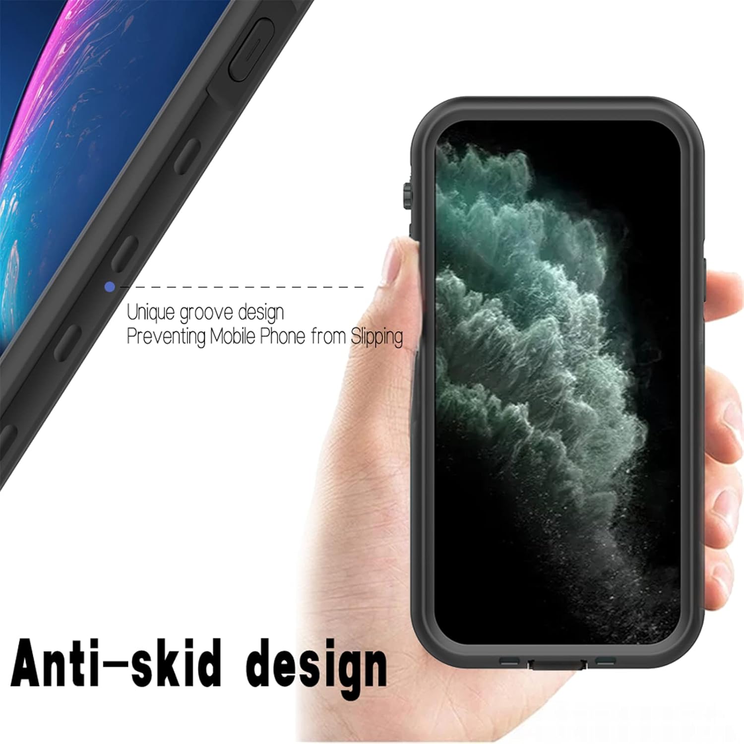 Waterproof Case for iPhone 11/11 Pro/11 Pro Max, 360 Degree Full Sealed Underwater -  BigGreenBear.com cell phone 24.95 USD Big Green Bear