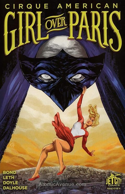 Girl Over Paris: The Cirque American Series #2 VF ; Jet City comic book