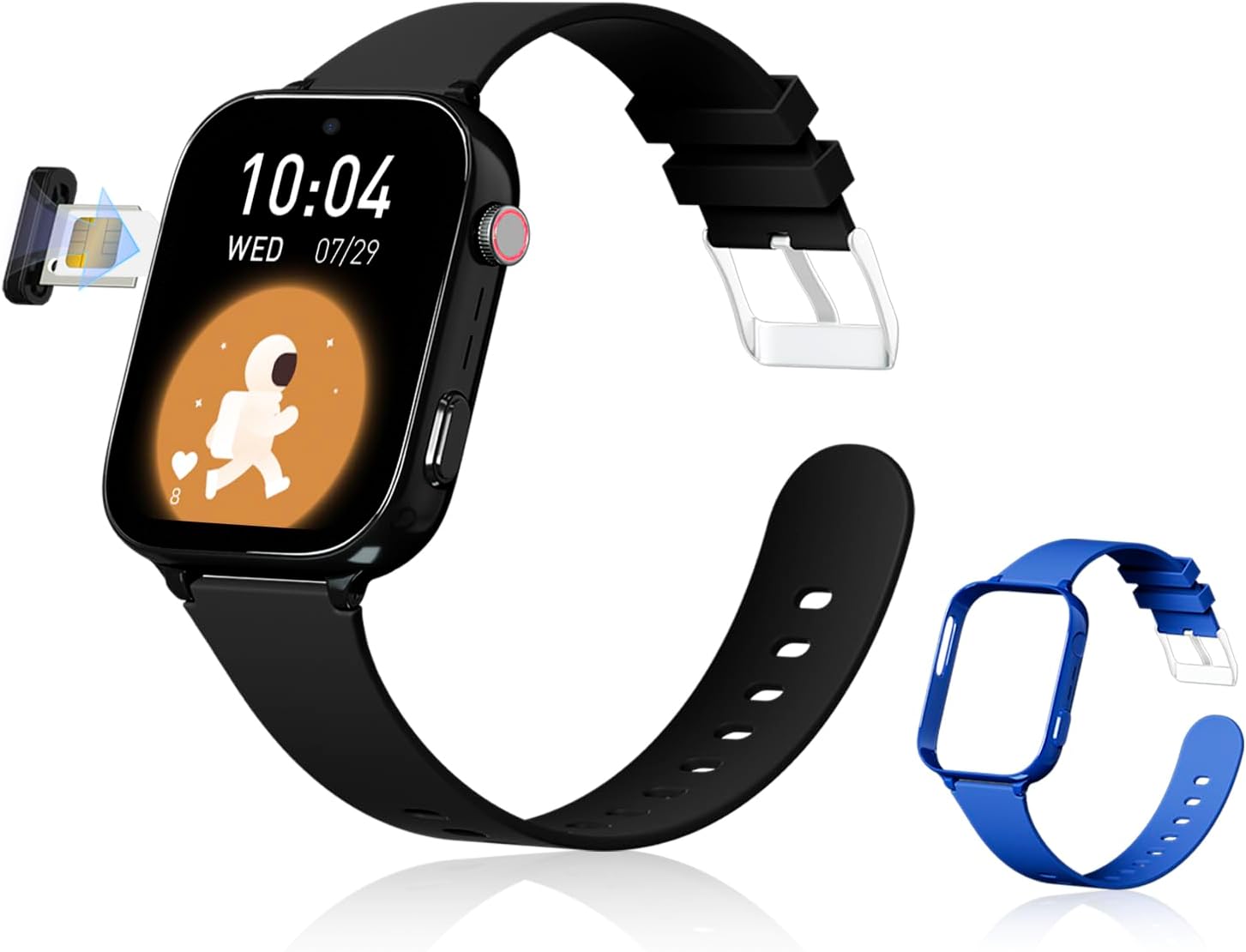 4G Kids Watch, Smart Watch GPS Tracker with SIM Card, Texting, Camera, Two-Way Calling.... -  BigGreenBear.com SMART WATCH 79.95