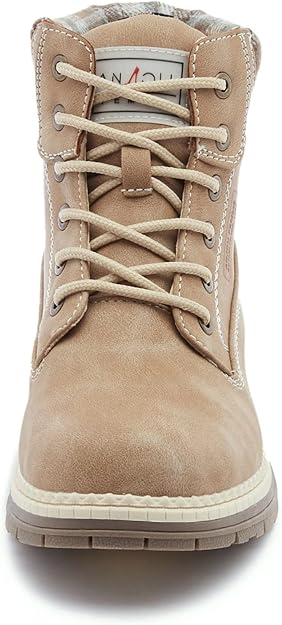 Work Hiking Boots for Women Waterproof - Outdoor Ankle Boots -  BigGreenBear.com clothing 59.99 USD Big Green Bear