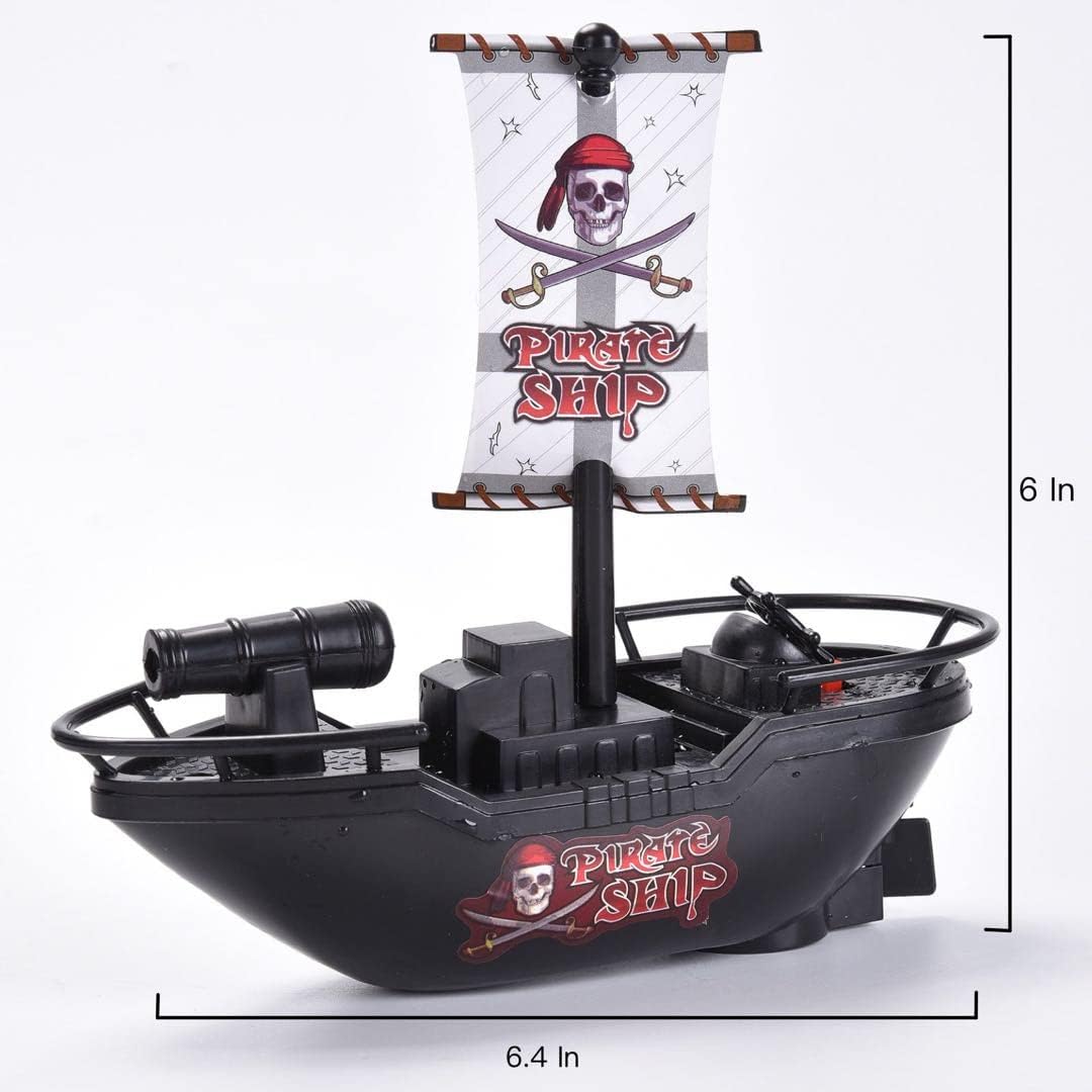 NEW Pool Pirate Toy Boat Bath Toys - Children’s Toy Boat -  BigGreenBear.com Toys 14.55 USD Big Green Bear