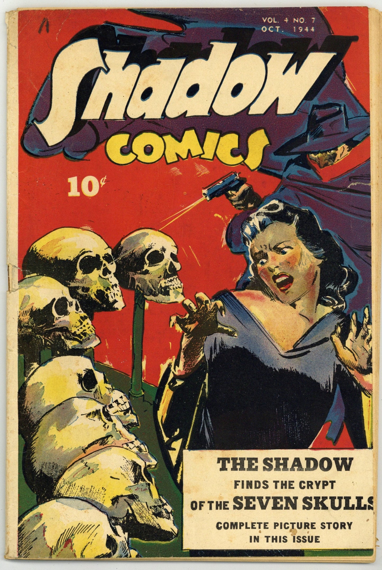 Shadow Comics Vol. 4 #7 FR 1.0 1944