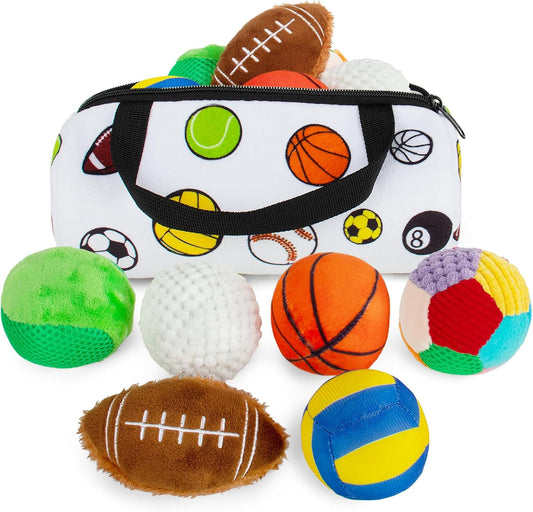 SOFT Sensory Sports Balls for Infant Toddlers, Baby Toys for Early Education