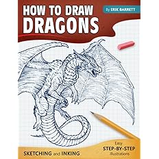 How To Draw Dragons: Simple Inking and Sketching Lessons