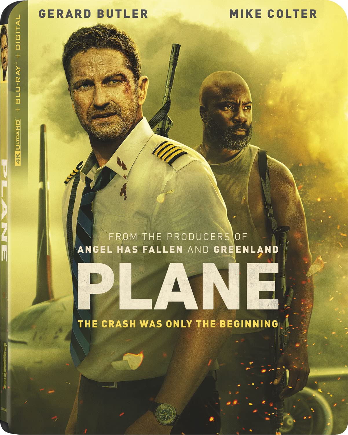 Plane - BLURAY, Digital, 4K ULTRA HD [Blu-ray] -  BigGreenBear.com Movie 21.35 USD Big Green Bear