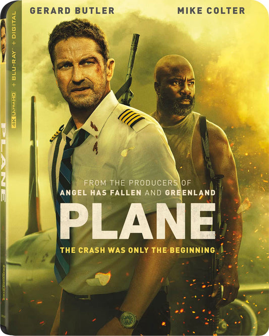 Plane - BLURAY, Digital, 4K ULTRA HD [Blu-ray] -  BigGreenBear.com Movie 21.35 USD Big Green Bear