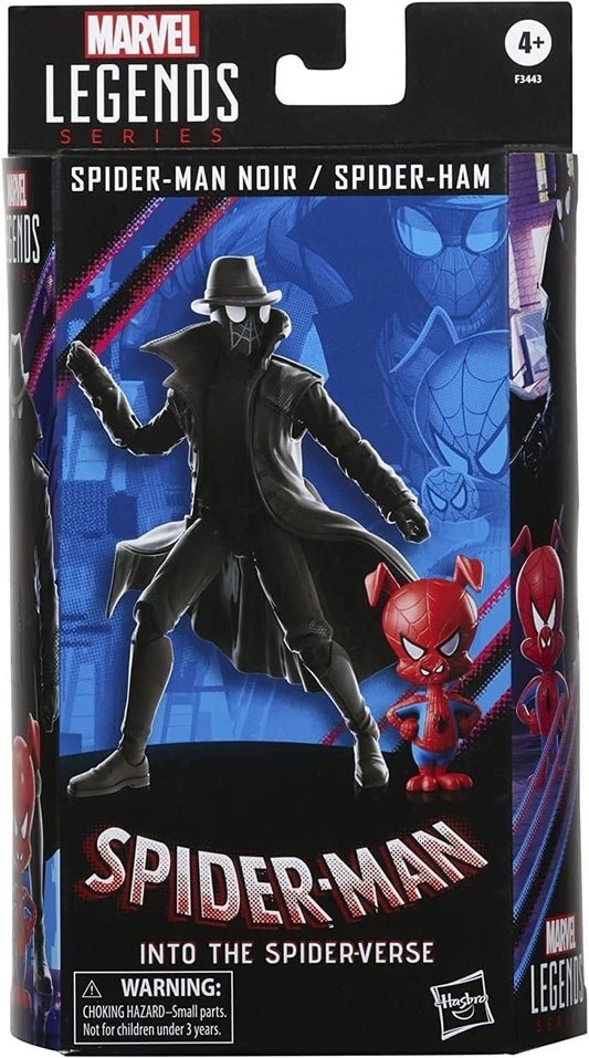 Marvel Legends 6 Inch Figure 2-Pack | Spider-Man Noir and Spider-Ham -  BigGreenBear.com Action Figure 42.00 USD Big Green Bear