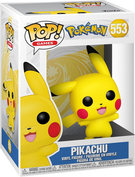 Funko Pop Pokemon - Pikachu - (Waving) - Collectable Vinyl Figure #553