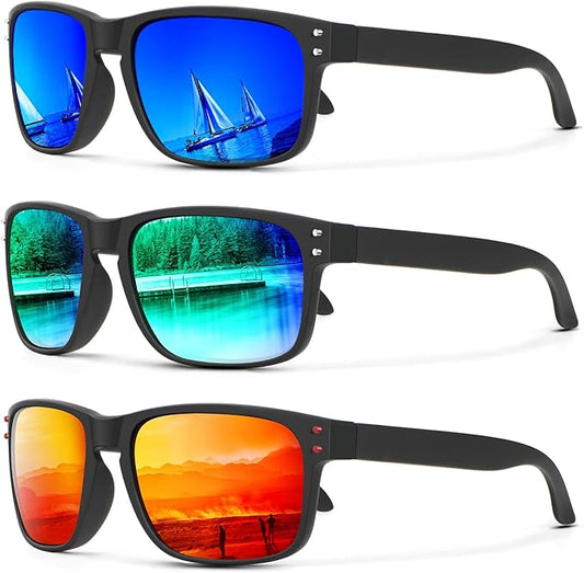 Polarized Vintage Sunglasses for Men & Women – UV Protection Biggreenbear.com Big Green Bear
