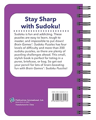 Brain Games - To Go - Sudoku Puzzles Spiral-bound