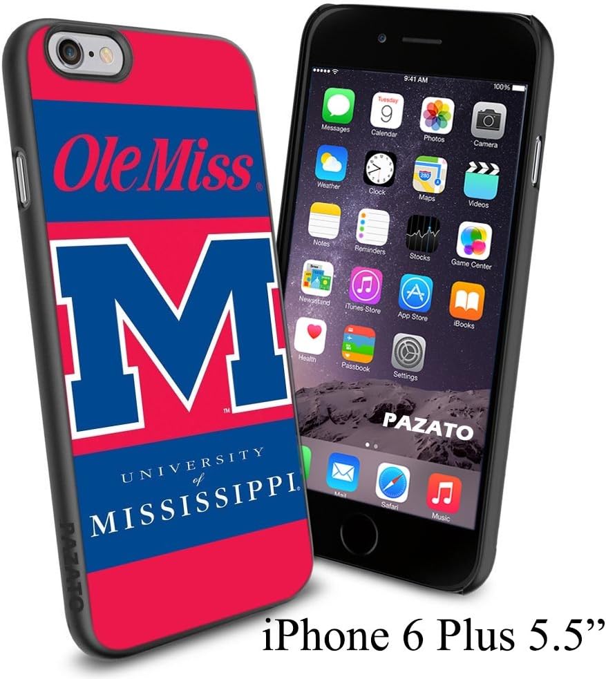 NCAA M OLE MISS MISSISSIPI , Cool iPhone 6 Plus (6+ , 5.5") Smartphone Case Cover -  BigGreenBear.com cell phone 9.95 USD Big Green Bear