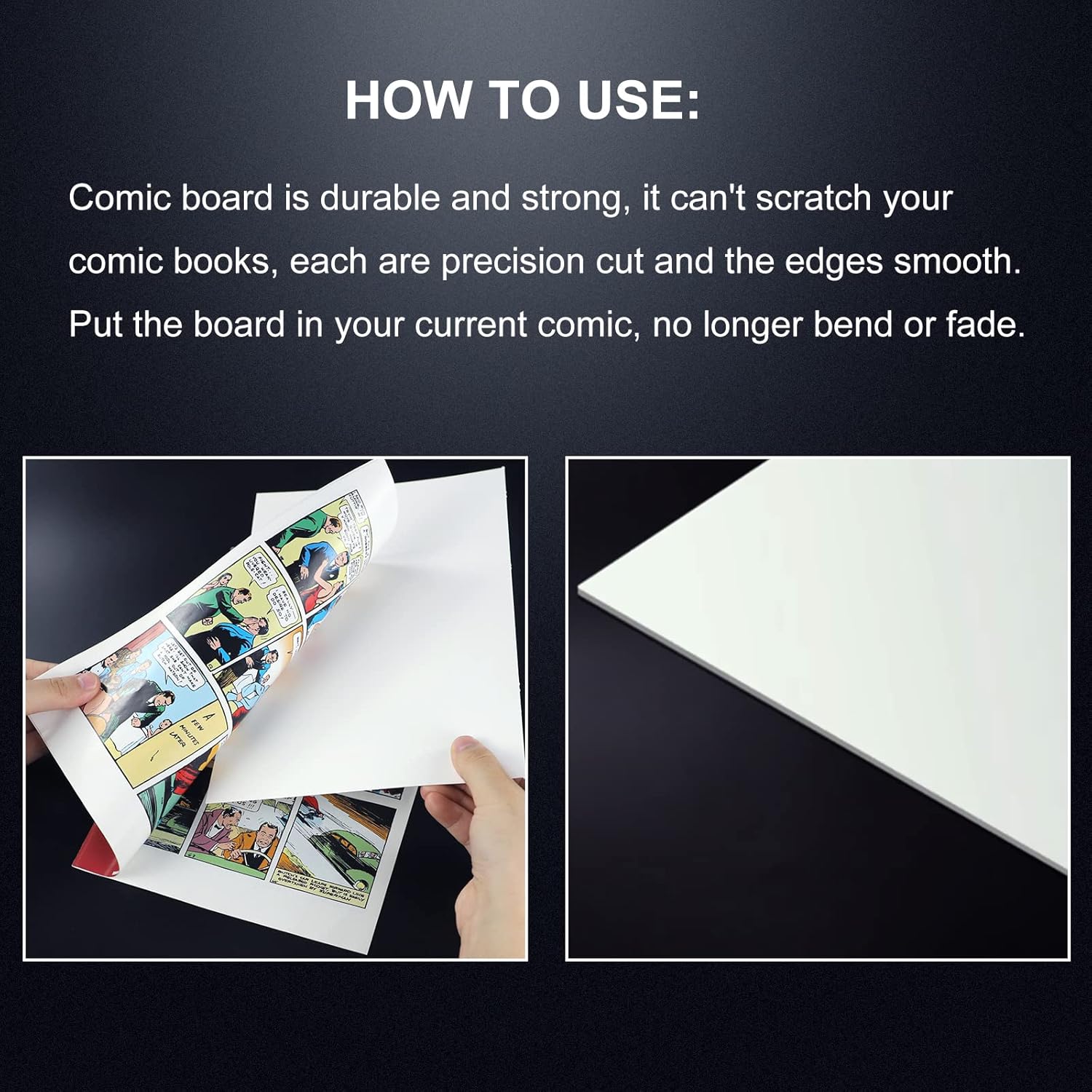 200ct Current Comic Book Boards, KKU 29 pt Acid Free Comic Book Backing Boards -  BigGreenBear.com Comic 25.35 USD Big Green Bear