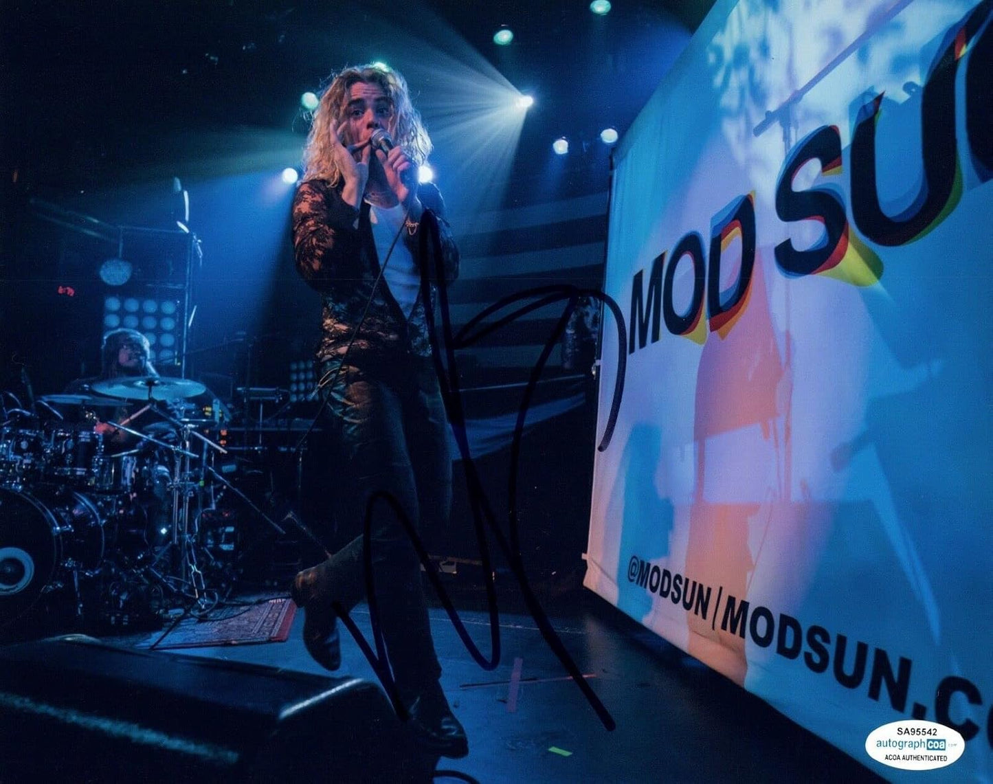 Mod Sun Signed Autographed 8x10 Photo Internet Killed The Rockstar ACOA COA -  BigGreenBear.com Photo 69.99 USD Big Green Bear