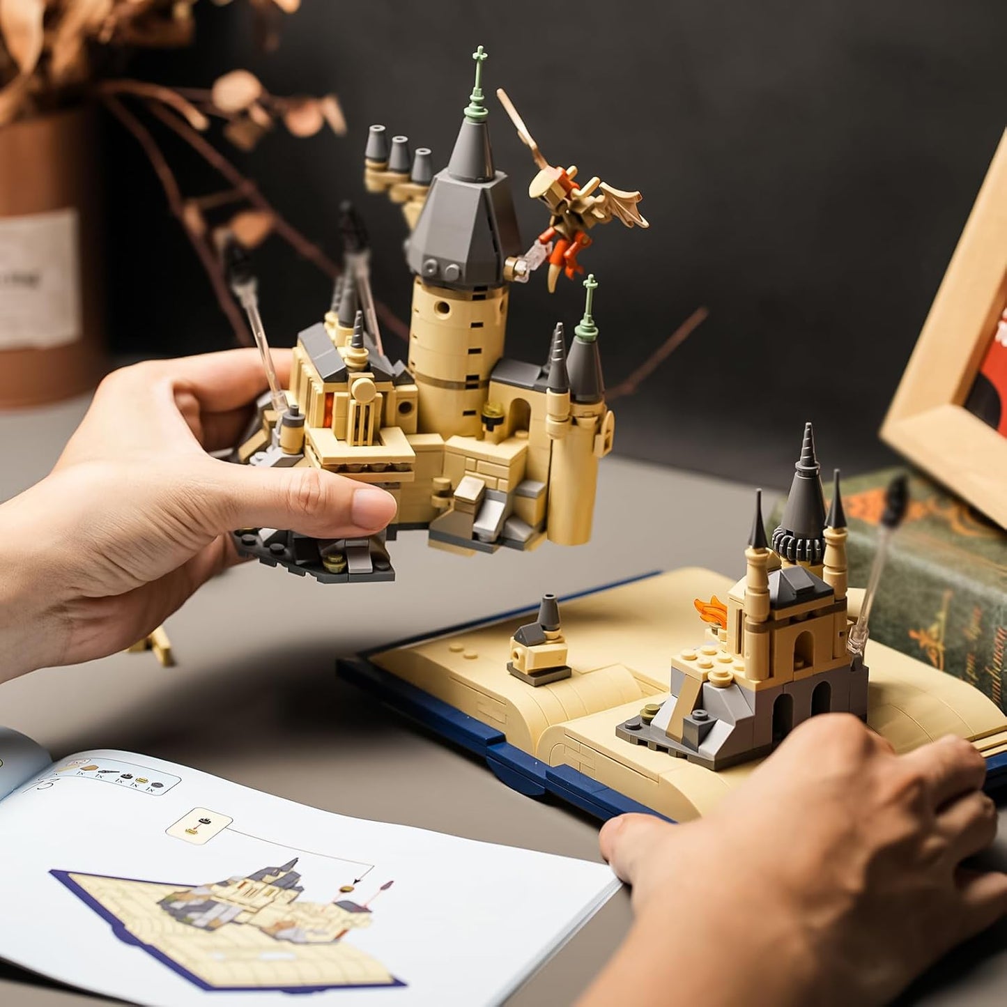 Castle Book Building Set Compatible w/Lego Medieval Modular House 727 pcs -  BigGreenBear.com Toys 29.99 USD Big Green Bear