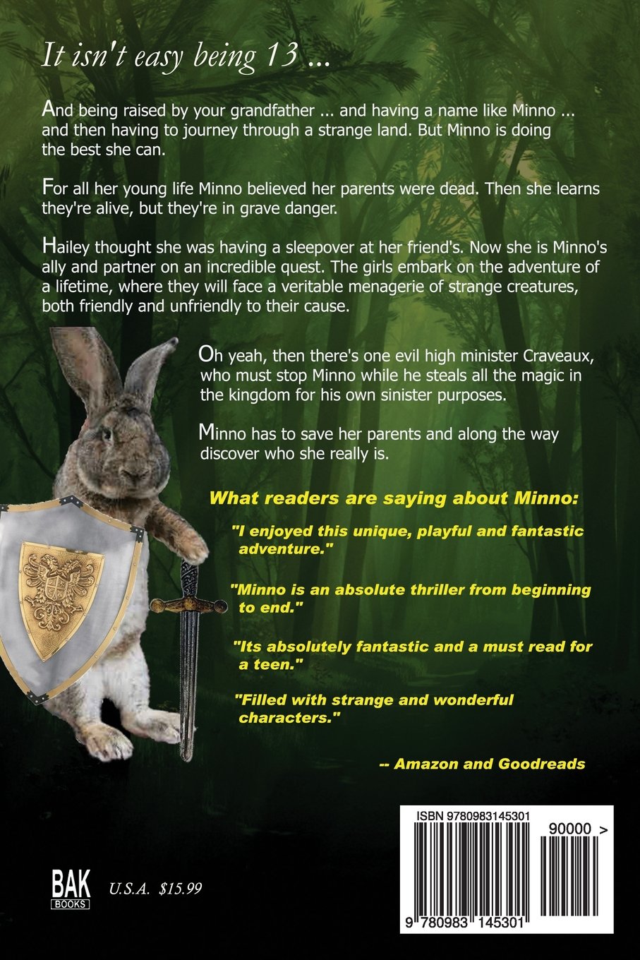 Minno by Barlog, James -  BigGreenBear.com Book 12.99 USD Big Green Bear