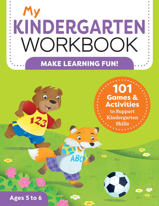 My Kindergarten Workbook: 101 Games and Activities to Support Kindergarten Skills -  BigGreenBear.com Book 7.89 USD Big Green Bear