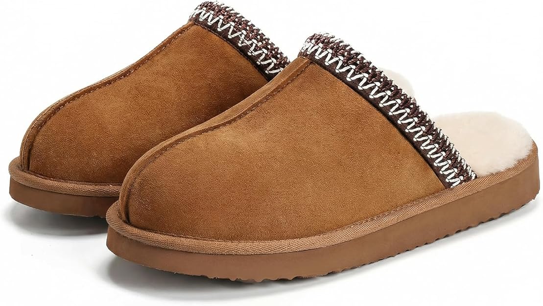 Fuzzy Slippers for Women: Cozy Memory Foam House Shoes