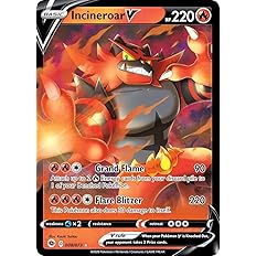 2020 Incineroar V - 008/073 - Ultra Rare