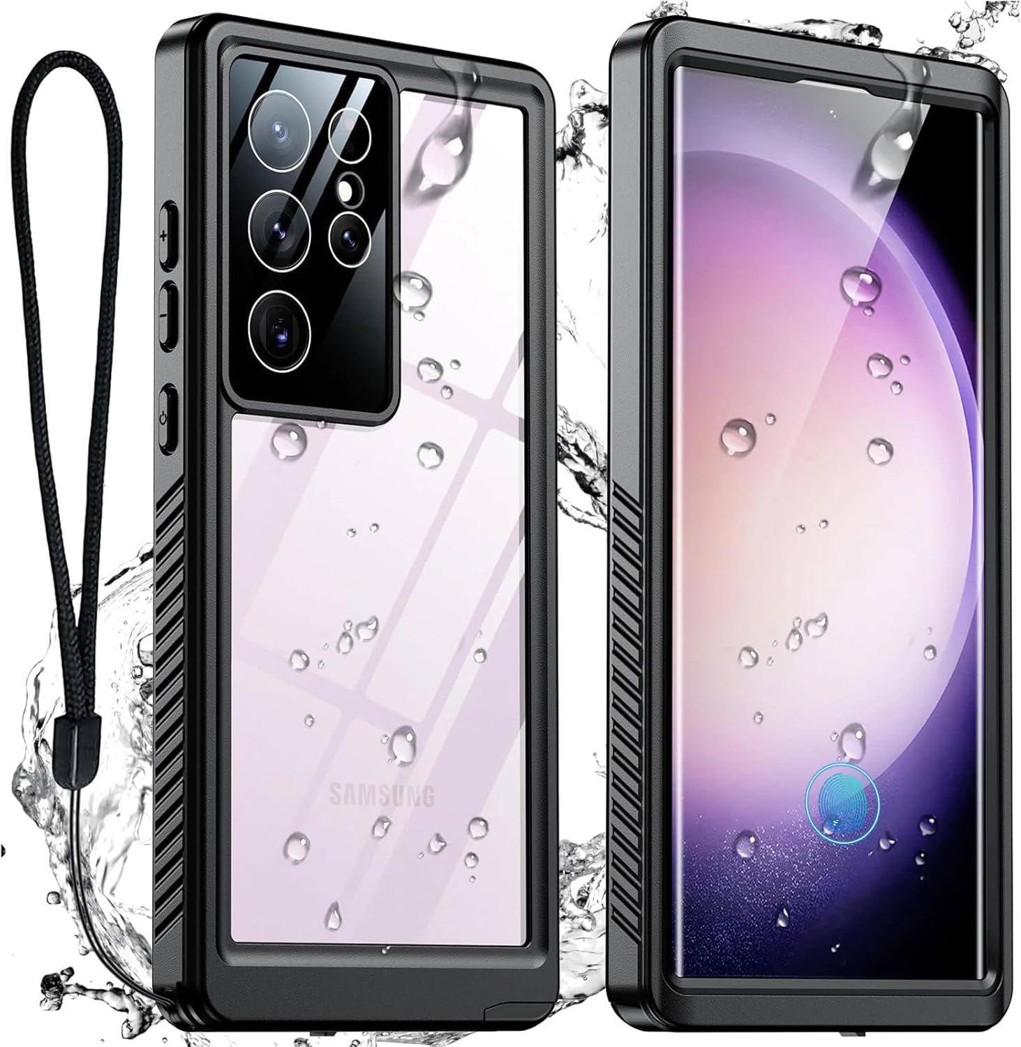 Waterproof Case for Samsung Galaxy S24 Ultra/S24 Plus/S24, IP68 with Built-in Screen Protector -  BigGreenBear.com cell phone 19.95 USD Big Green Bear