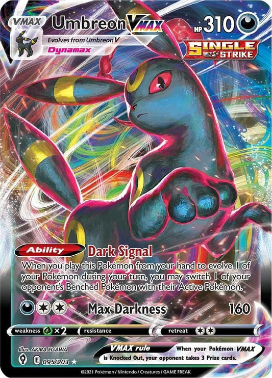 2021 Umbreon VMAX - 095/203 - Ultra Rare - Sword & Shield - Evolving Skies