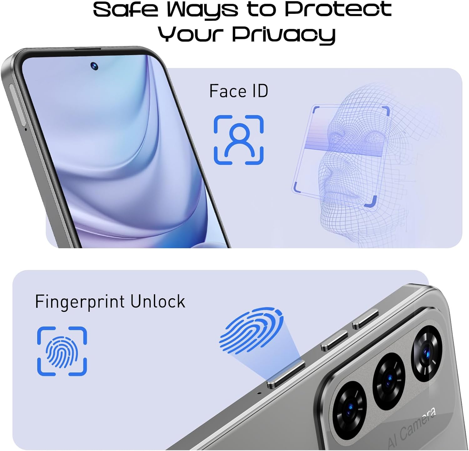 Xgody Unlock Phone Mate 60,6.79 Inch HD+ Screen Smartphone,4G Dual SIM Cheap Mobile Phones 4GB+ 128GB -  BigGreenBear.com cell phone 95.00 USD Big Green Bear