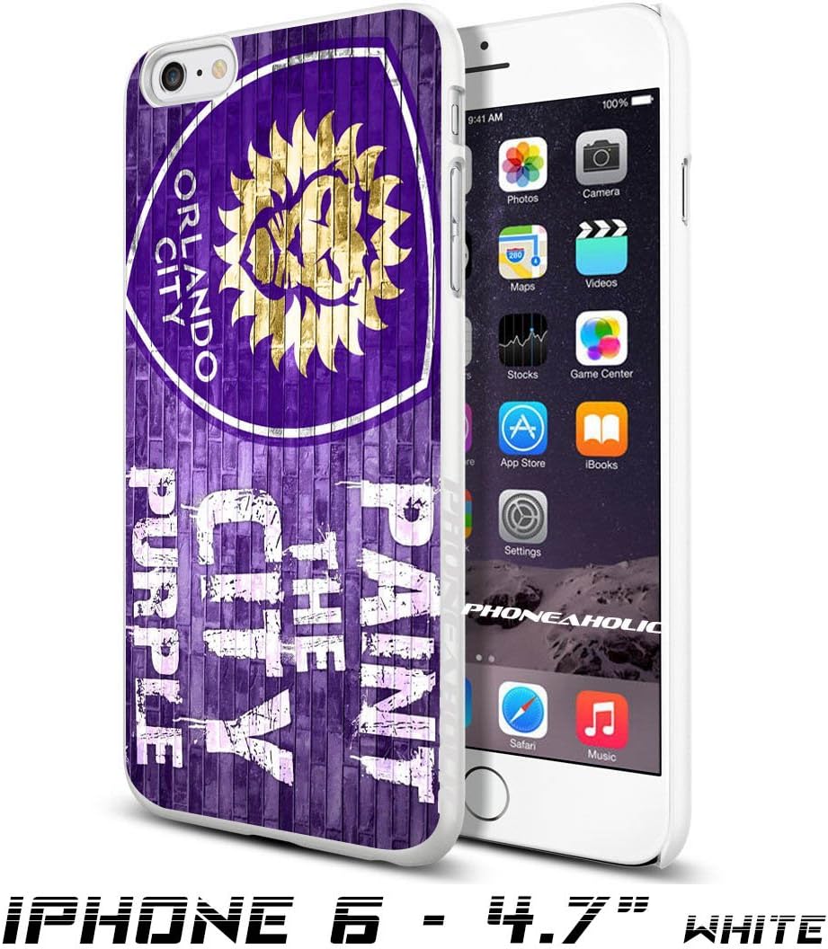 MLS Orlando City FC soccer Paint the City Purple , Cool iPhone 6 - 4.7 Inch Smartphone Case Cover