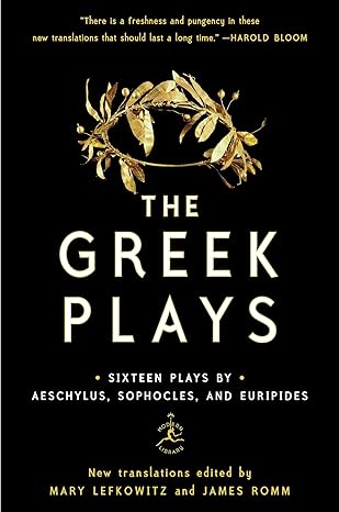 The Greek Plays: Paperback