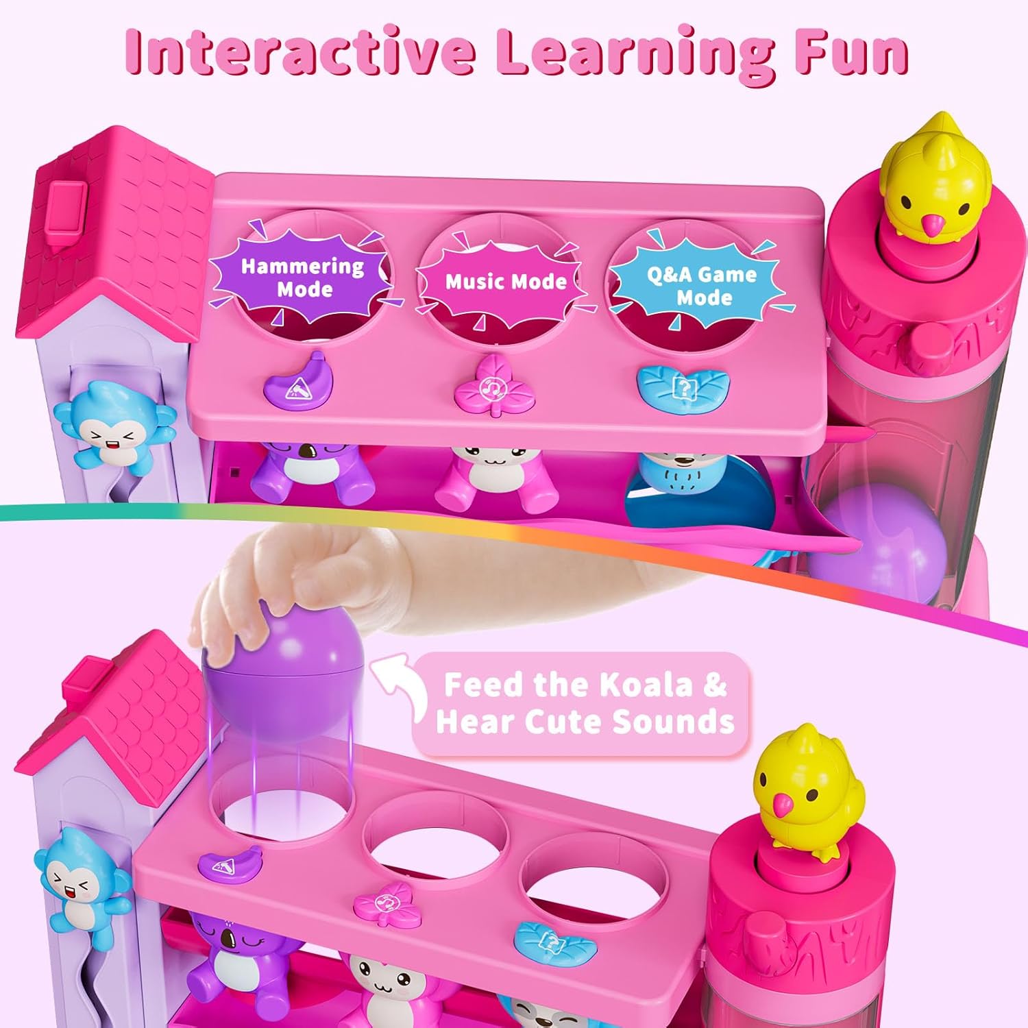 Musical Toddler Toys  Educational Baby Toys with Bilingual Toddler Learning -  BigGreenBear.com BABY TOYS 29.99 USD Big Green Bear