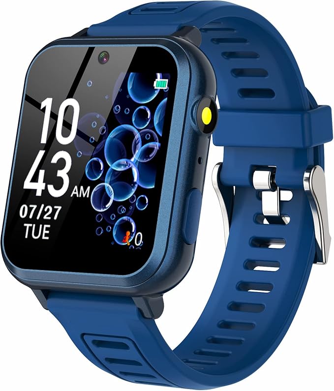 Kids Smart Watches Girls with 24 Games Camera Video Recorder Music Player Alarm Calculator Stopwatch Flashlight Pedometer