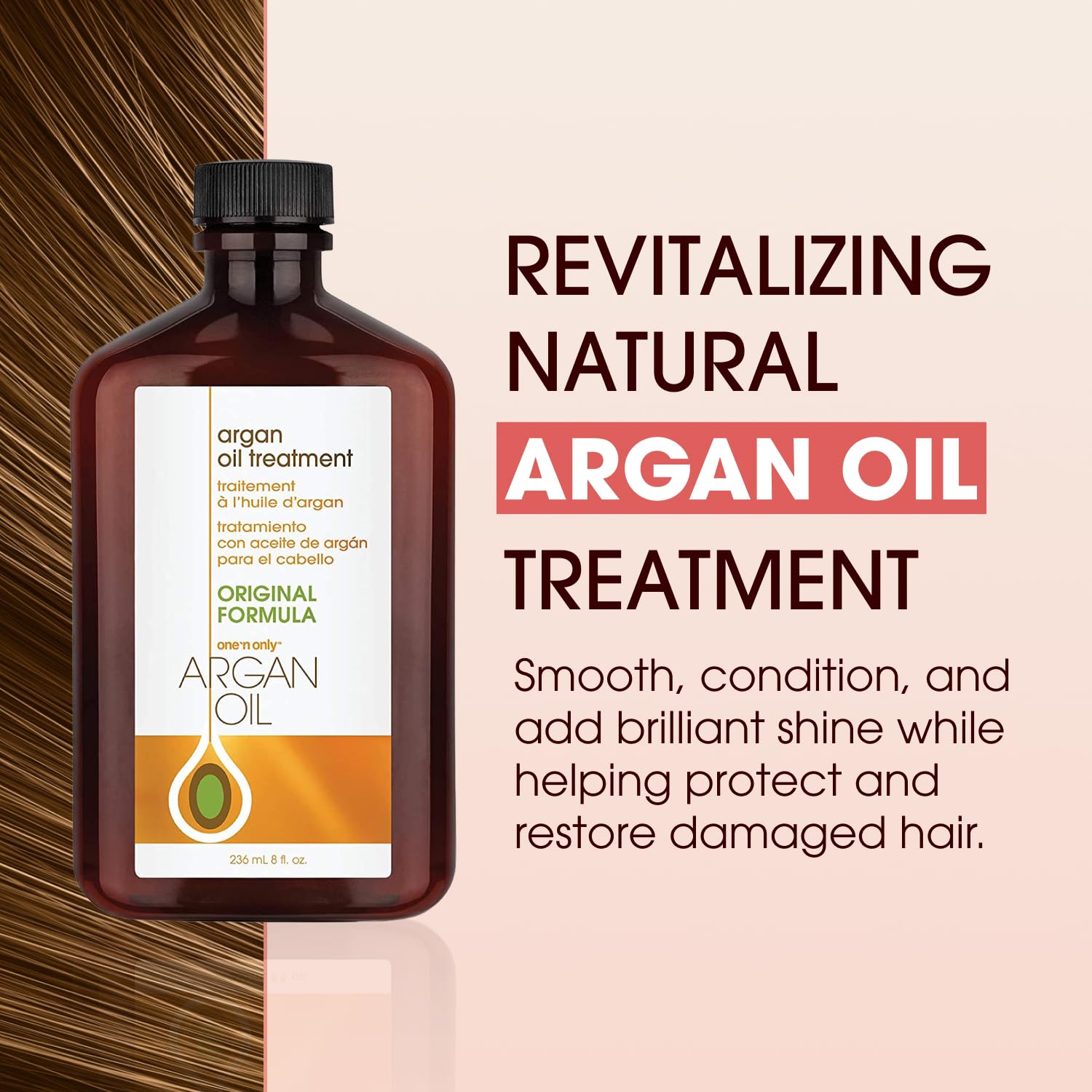 Argan Oil Hair Treatment - Lightweight & Hydrating Hair Oil -  BigGreenBear.com Beauty Products 15.99 USD Big Green Bear