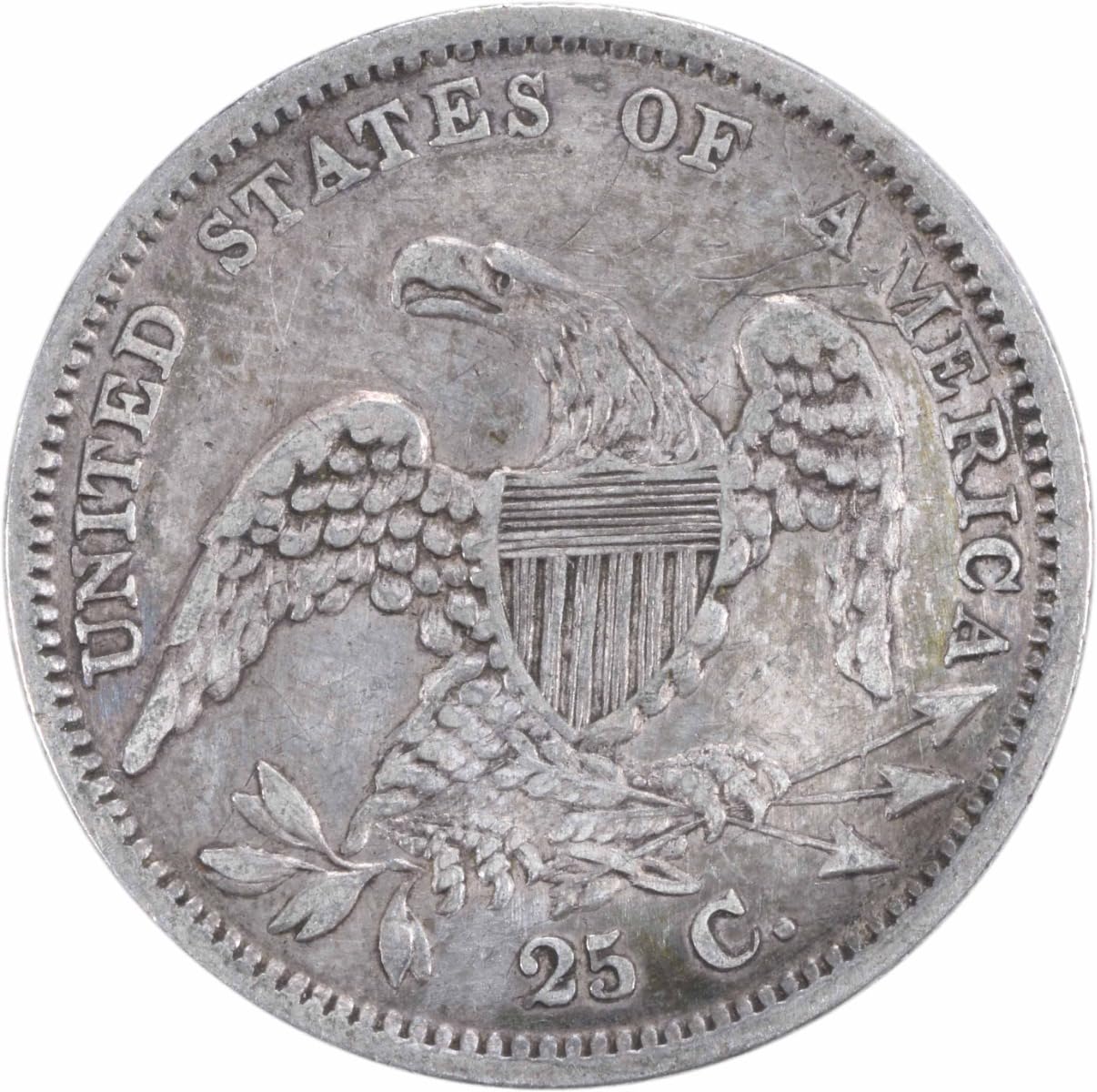 1834 P Bust Quarter Uncertified VF