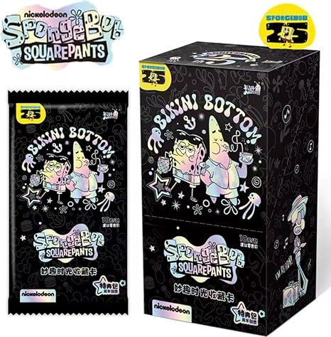 Spongebob Squarepants Kayou Cartoon Trading Cards Booster Box