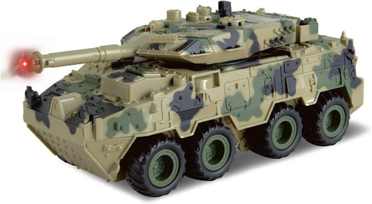 Military Tank Battle Truck Toy Push and Go with Lights and Sounds -  BigGreenBear.com Toys 22.10 USD Big Green Bear