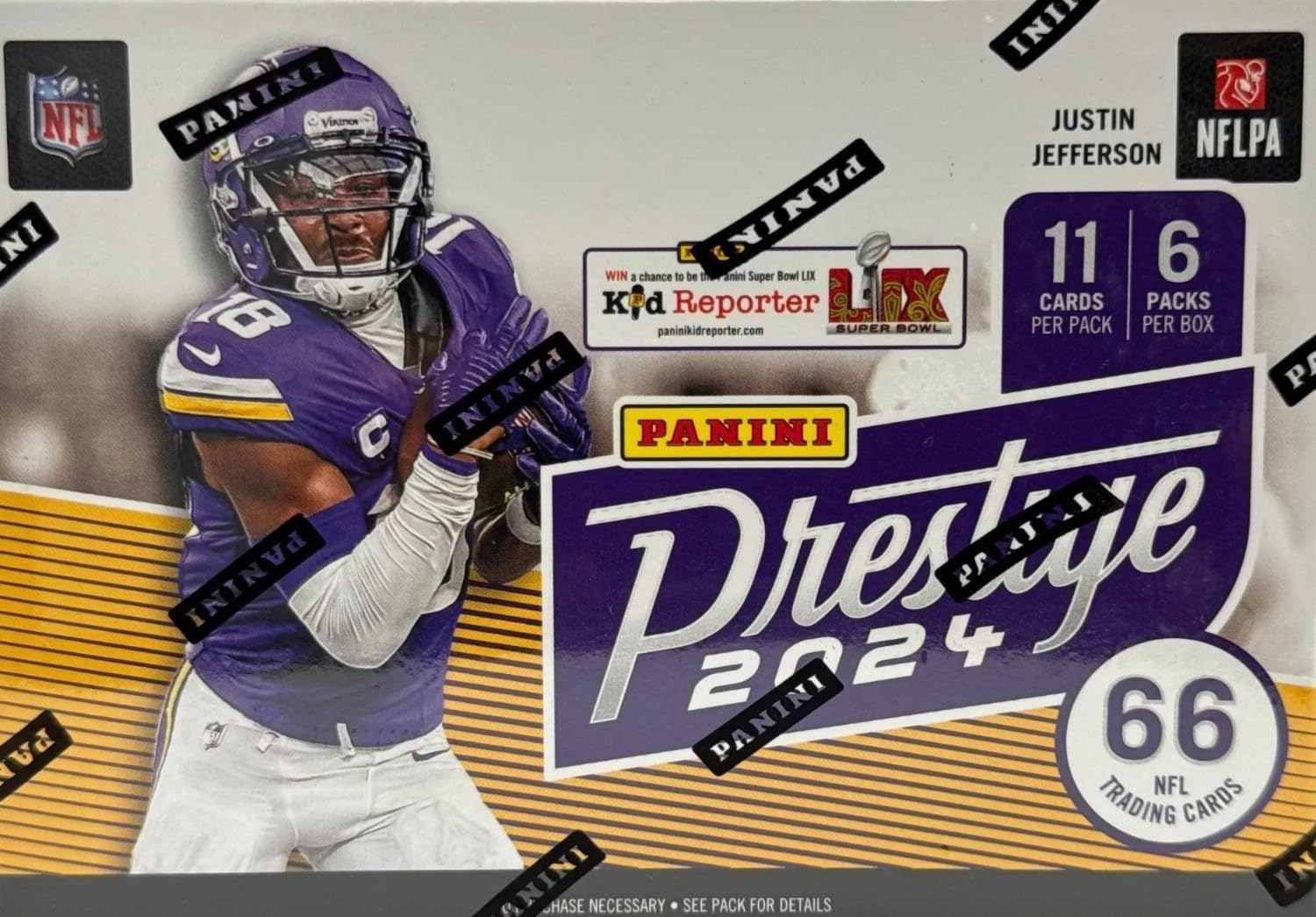 2024 Prestige Football Trading Cards Blaster Box (6 Packs) -  BigGreenBear.com Football card 59.99 USD Big Green Bear