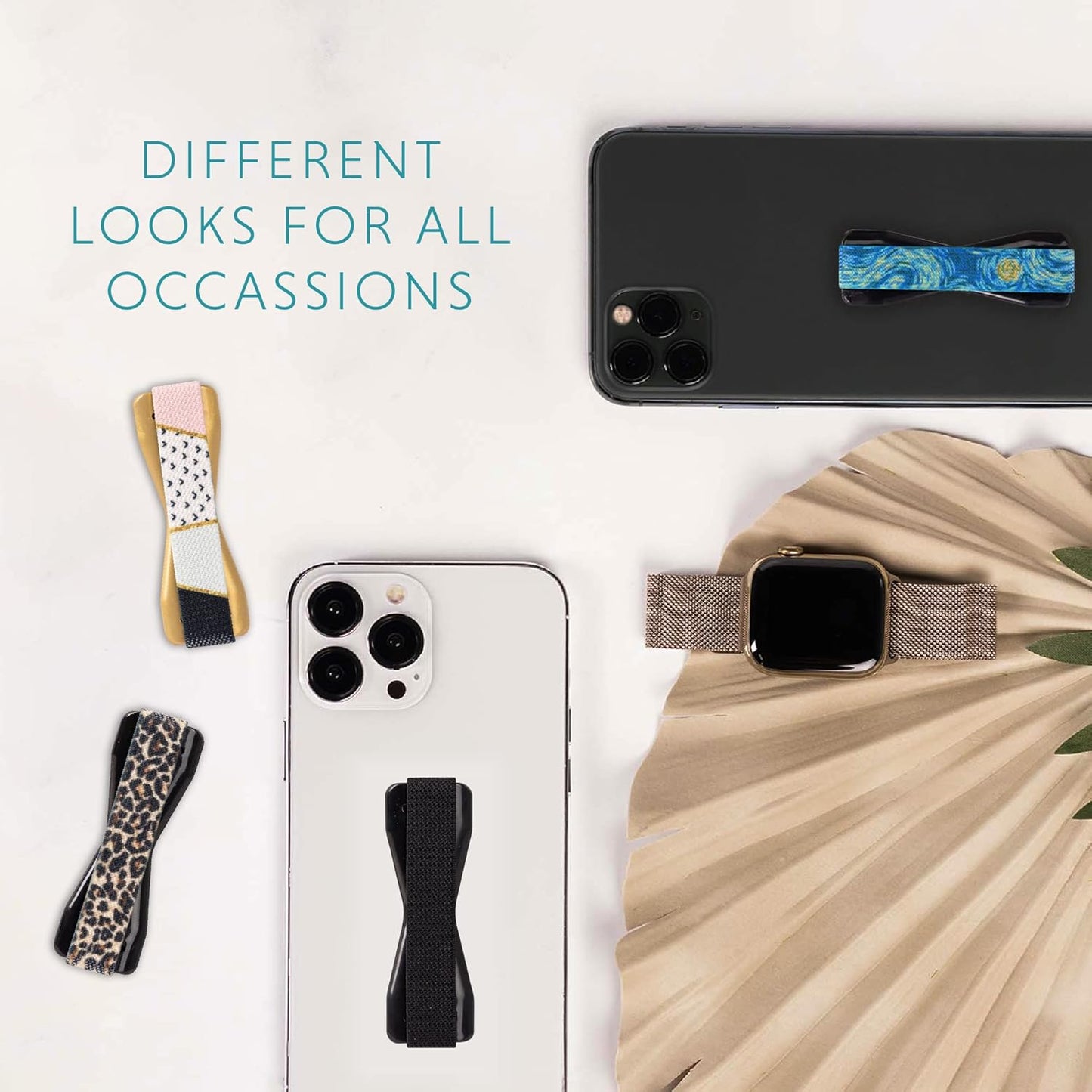 Universal Phone Grip for Smartphones & Mini Tablets -  BigGreenBear.com cell phone 9.99