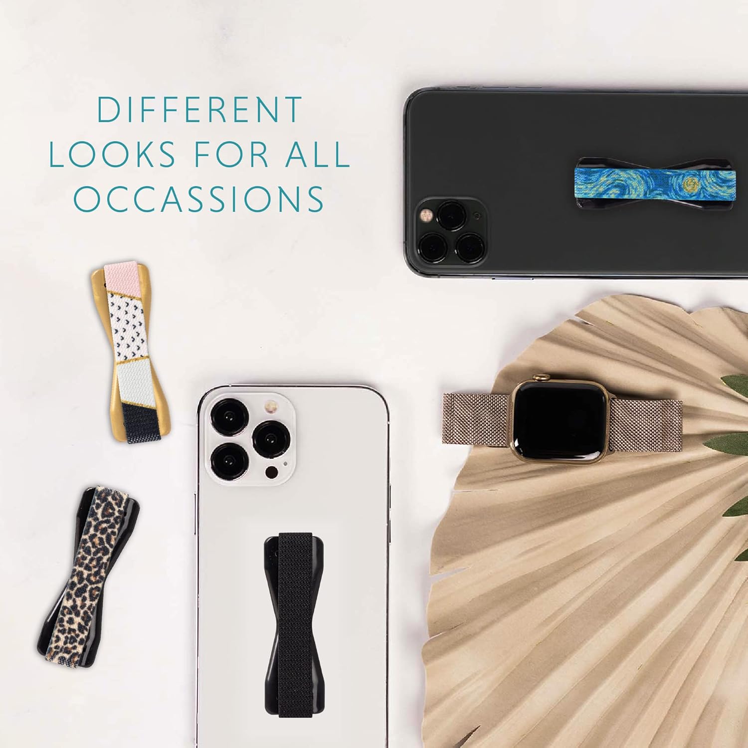 Universal Phone Grip for Smartphones & Mini Tablets -  BigGreenBear.com cell phone 9.99