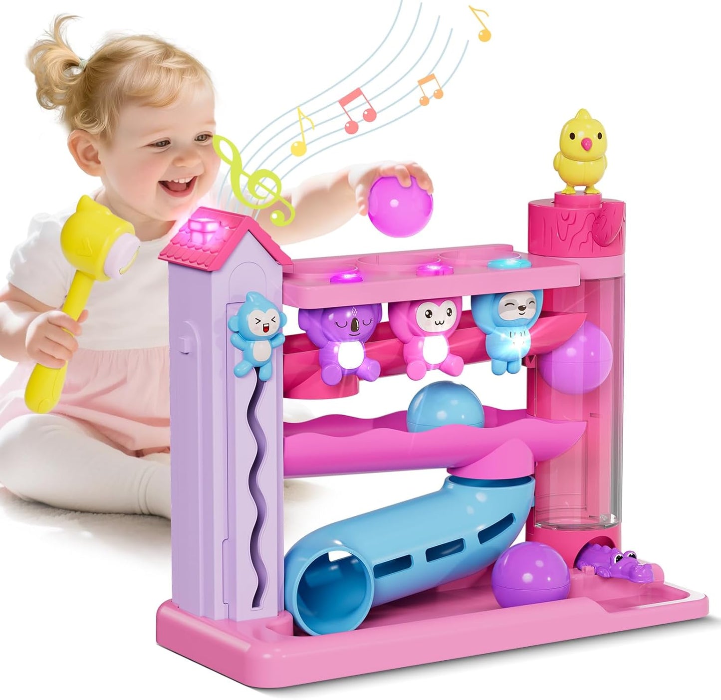 Musical Toddler Toys  Educational Baby Toys with Bilingual Toddler Learning -  BigGreenBear.com BABY TOYS 29.99 USD Big Green Bear