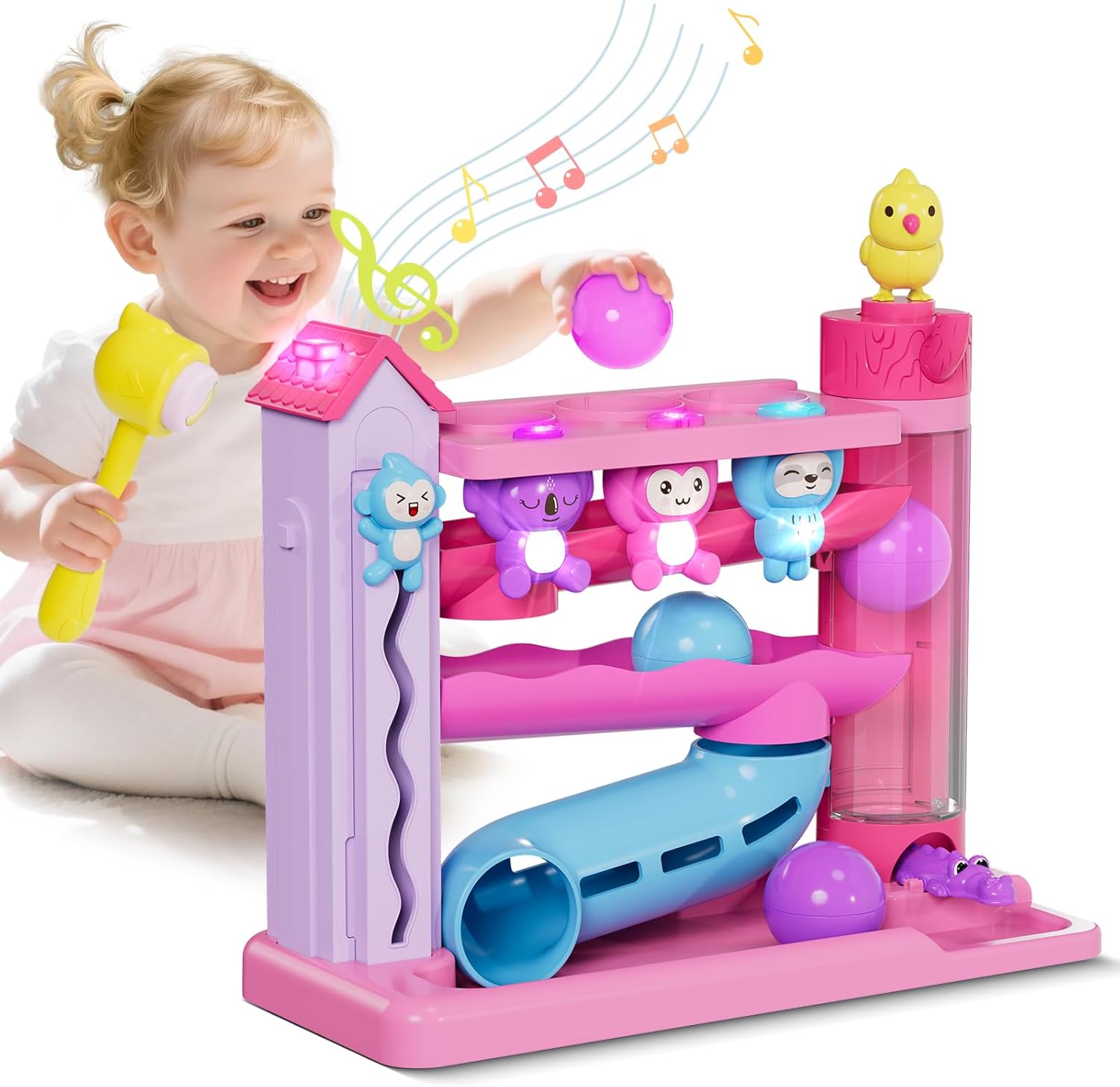 Musical Toddler Toys  Educational Baby Toys with Bilingual Toddler Learning -  BigGreenBear.com BABY TOYS 29.99 USD Big Green Bear