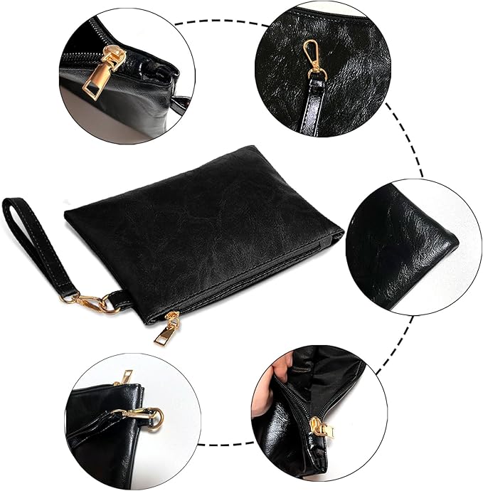 Women Wallet Wristlet Small Wallet Purses Clutch Handbags -  BigGreenBear.com clothing 13.99 USD Big Green Bear